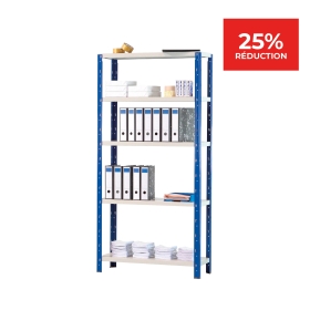 Rayonnage ST-150 bleu et gris